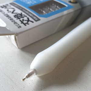 Apple Pencilのカスタマイズ、グリップと透明ペン先
