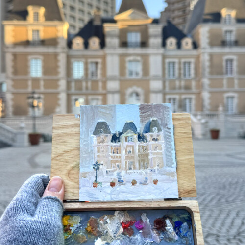 新年のご挨拶と、水が使える油絵具と、ショップのお知らせ