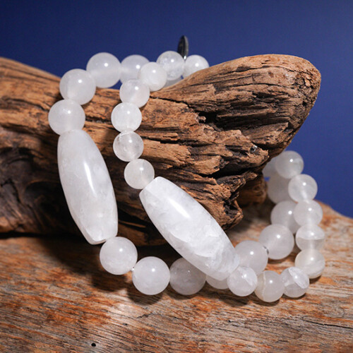 静岡県産水晶天珠ブレスレット